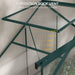 6 x 2.5FT Walk-in Polycarbonate Greenhouse in Green - Little and Giant Explorers Outsunny