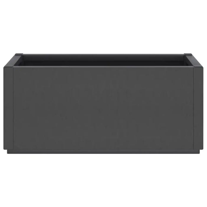 Garden Planter in Dark Grey (80 x 36 x 35cm) - Little and Giant Explorers vidaXL