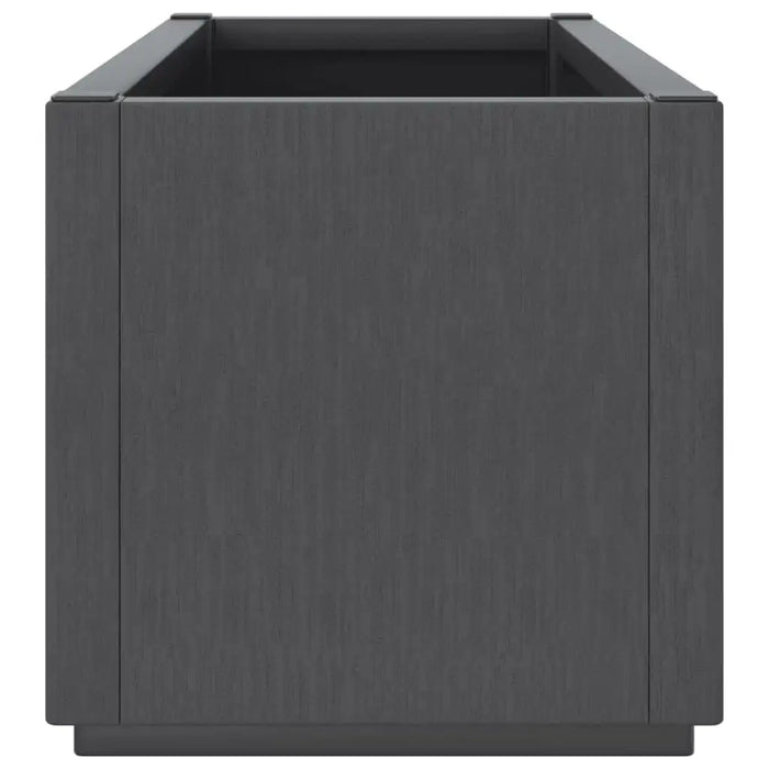 Garden Planter in Dark Grey (80 x 36 x 35cm) - Little and Giant Explorers vidaXL