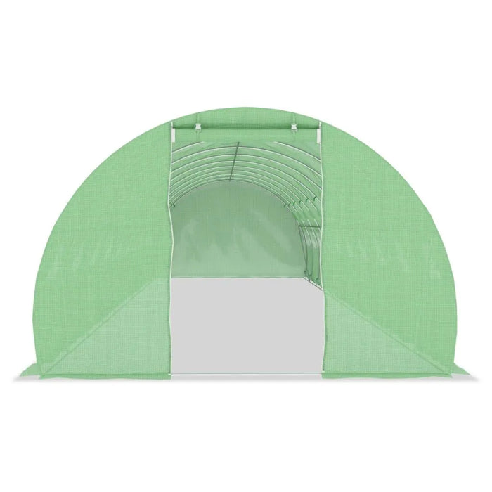 Greenhouse 45 m² (15 x 3 x 2m) - Little and Giant Explorers vidaXL