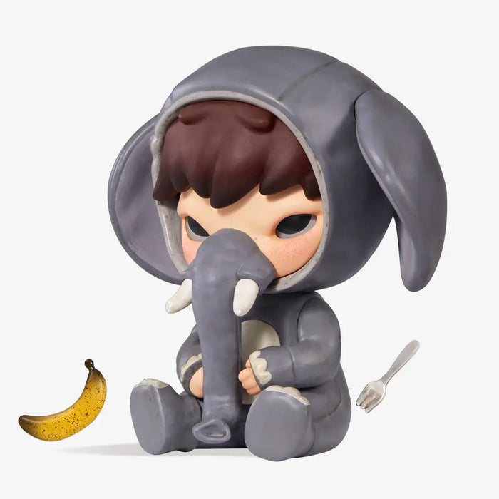 POP MART Hirono Figure: Comfortably Numb | City Of Mercy Series Collectible - Little and Giant Explorers POP MART