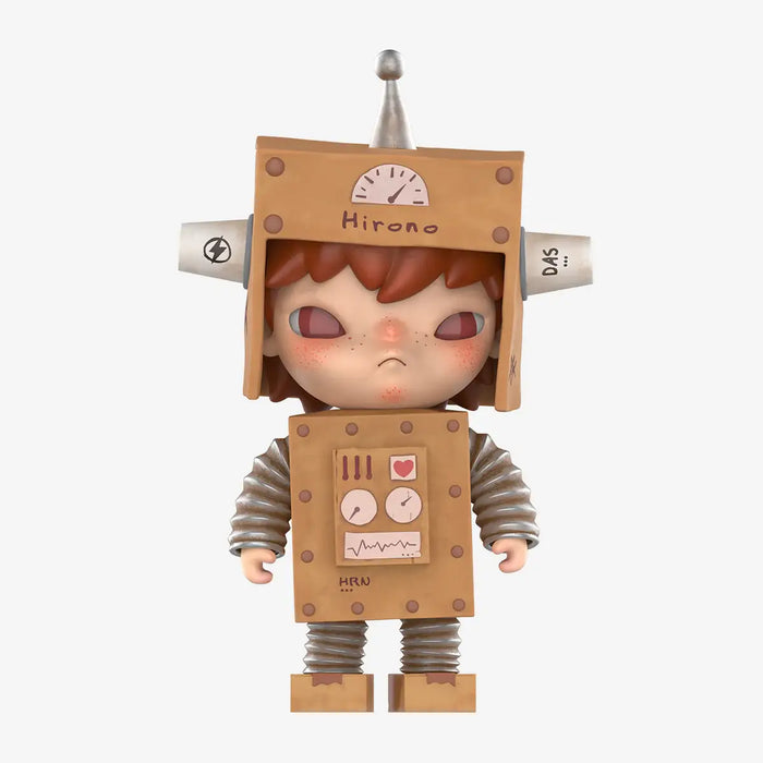 POP MART Hirono Figure: RPBOT | Little Mischief Series Collectible - Little and Giant Explorers POP MART