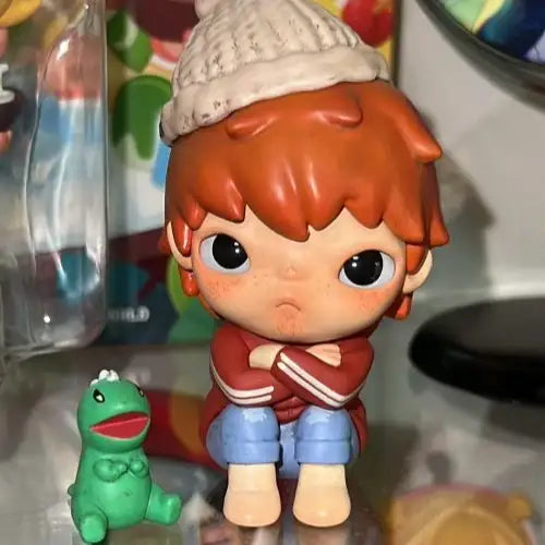 POP MART Hirono Figure: Staring | The Other One Series Collectible - Little and Giant Explorers POP MART