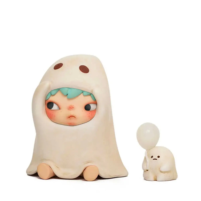 POP MART Hirono Figure: The Ghost | The Other One Series Collectible - Little and Giant Explorers POP MART