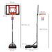 Portable Basketball Hoop Stand | 160 - 210cm - Little and Giant Explorers HOMCOM