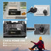 Portable Car Fridge 16L - Adjustable Temperature -20℃ to 10℃ - Little and Giant Explorers Outsunny