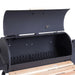 Portable Charcoal BBQ Grill | Cold-Rolled Steel - Little and Giant Explorers Outsunny