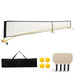 Complete Portable Pickleball Set with Net and Paddles - Little and Giant Explorers Costway