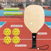 Complete Portable Pickleball Set with Net and Paddles - Little and Giant Explorers Costway