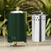 Portable Smokeless Fire Pit – Green Stainless Steel | Secondary Combustion OUTSUNNY - Little and Giant Explorers Outsunny