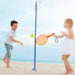 Portable Tetherball Set with Ball for Kids and Families - Little and Giant Explorers Costway
