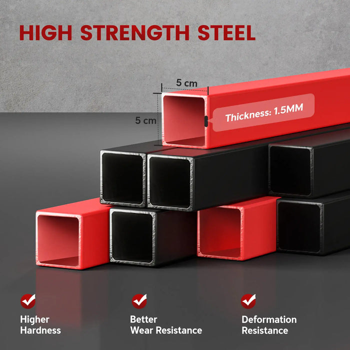 Power Rack with Pulley System | All-in-One Cable Crossover Machine SPORTNOW - Little and Giant Explorers