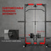 Power Rack with Pulley System | All-in-One Cable Crossover Machine SPORTNOW - Little and Giant Explorers