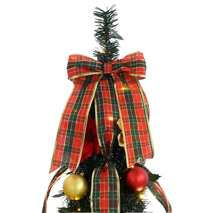 Pre-Lit Artificial Christmas Tree – 210cm Green Art Deco Style | 200 Warm White LEDs VIDAXL - Little and Giant Explorers vidaXL