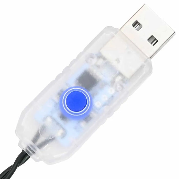 Pre-Lit Artificial Christmas Tree – 210cm Green Art Deco Style | 200 Warm White LEDs VIDAXL - Little and Giant Explorers vidaXL