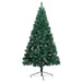 Pre-lit Artificial Half Christmas Tree with Gold Ball Set in Green 180 cm - Little and Giant Explorers vidaXL