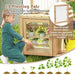 Pretend Play Kitchen with Plants Observation Room - Little and Giant Explorers Costway