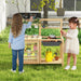 Pretend Play Kitchen with Plants Observation Room - Little and Giant Explorers Costway