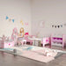 Princess-Themed Kids Bed (74 x 143cm) - Little and Giant Explorers ZONEKIZ