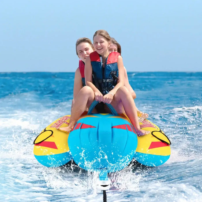 Professional 3-Rider Banana Boat | Water Sports Towable Tube - Little and Giant Explorers Costway