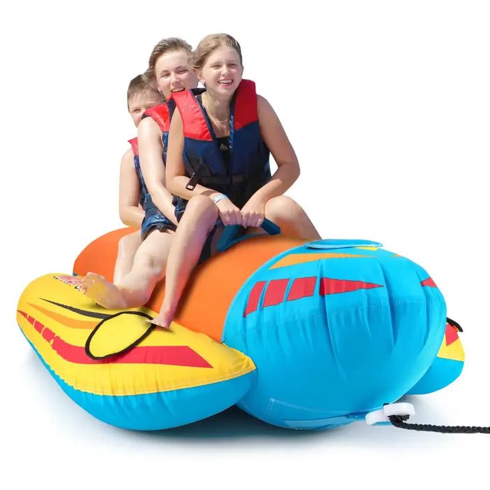 Professional 3-Rider Banana Boat | Water Sports Towable Tube - Little and Giant Explorers Costway