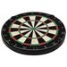 Professional Dart Set with Dartboard and Cabinet in Sisal Steel - Little and Giant Explorers vidaXL