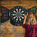 Professional Electronic Dartboard Set | LED Scoring Dart Game with 12 Darts COSTWAY - Little and Giant Explorers Costway
