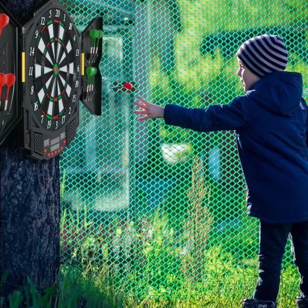 Professional Electronic Dartboard Set | LED Scoring Dart Game with 12 Darts COSTWAY - Little and Giant Explorers Costway