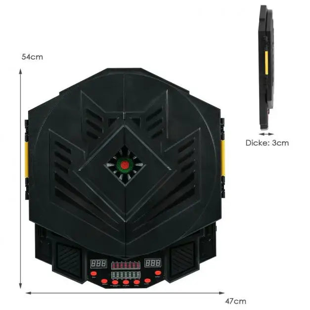 Professional Electronic Dartboard Set | LED Scoring Dart Game with 12 Darts COSTWAY - Little and Giant Explorers Costway