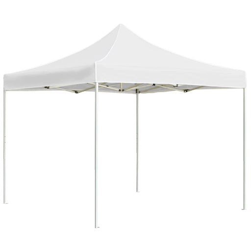 Professional Folding Party Tent in White and Aluminium (2 x 2m) - Little and Giant Explorers vidaXL