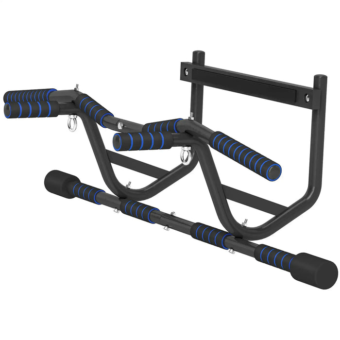 Multi-Grip Doorway Pull Up Bar with Non-Slip Grips - Little and Giant Explorers SPORTNOW
