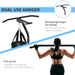 Punch Bag Wall Bracket with Pull-Up Bar | Heavy Duty Steel - 130kg Capacity HOMCOM - Little and Giant Explorers HOMCOM