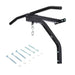 Punch Bag Wall Bracket with Pull-Up Bar | Heavy Duty Steel - 130kg Capacity HOMCOM - Little and Giant Explorers HOMCOM