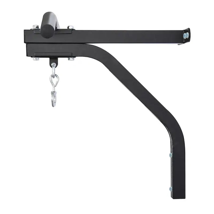 Punch Bag Wall Bracket with Pull-Up Bar | Heavy Duty Steel - 130kg Capacity HOMCOM - Little and Giant Explorers HOMCOM