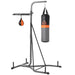 Punchbag with Speedball | Freestanding Boxing Bracket - Adjustable Height HOMCOM - Little and Giant Explorers HOMCOM