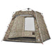 Quick Release Fishing Tent in Camouflage (4 persons) - Little and Giant Explorers vidaXL