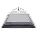 Quick Release Waterproof Beach Tent in Grey (2 persons) - Little and Giant Explorers vidaXL