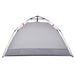 Quick Release Waterproof Beach Tent in Grey (2 persons) - Little and Giant Explorers vidaXL