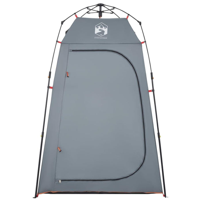 Quick Release Waterproof Privacy Tent in Grey - Little and Giant Explorers vidaXL