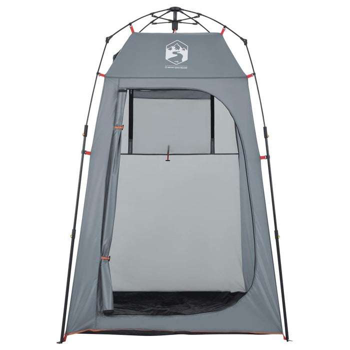 Quick Release Waterproof Privacy Tent in Grey - Little and Giant Explorers vidaXL