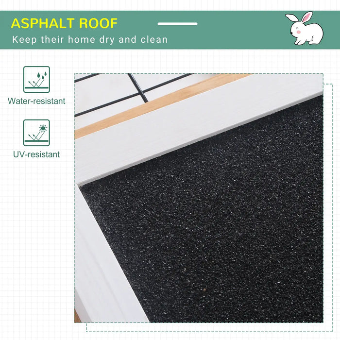 Close-up of black asphalt roof panel with white frame, water-resistant and UV-resistant features