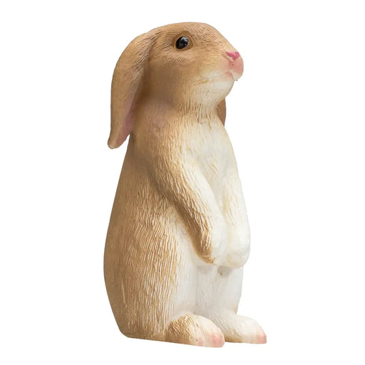 Rabbit Sitting Toy - Realistic Small Animal Figurine | Educational Wildlife Play MOJO FUN - Little and Giant Explorers Mojo Fun