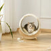 Raised Cat House with Scratcher - Little and Giant Explorers PawHut