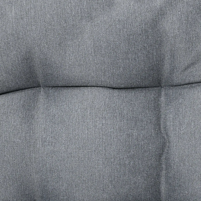 Seven-Piece Rattan Dining Set in Mixed Grey - Little and Giant Explorers Outsunny