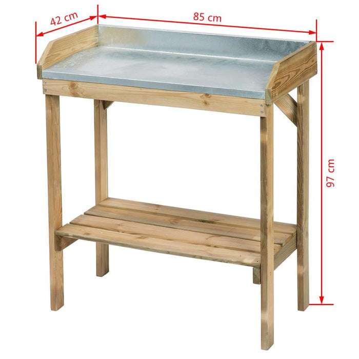 Re-potting Table for Sowing and Planting - Little and Giant Explorers Nature