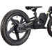 16-inch wheel of reconditioned 21V electric balance bike for kids with textured tire