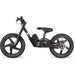 Reconditioned 21V electric balance bike for kids with 16-inch wheels and green accents