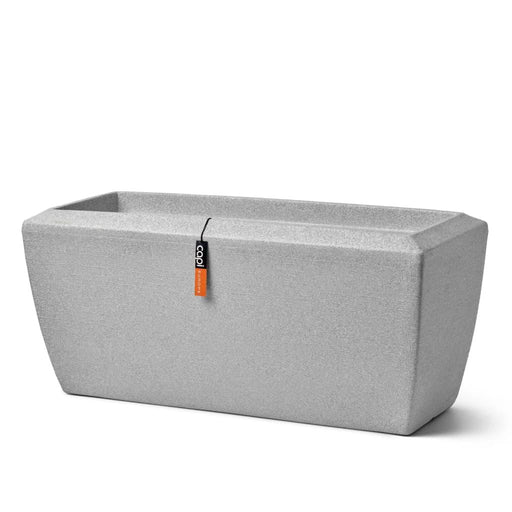 Rectangle 'Arc Granite' Planter in Ivory (90 x 35 x 40cm) - Little and Giant Explorers Capi