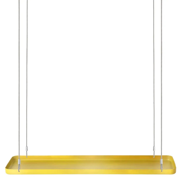 Rectangular Hanging Plant Tray in Gold | Large - Little and Giant Explorers Esschert Design