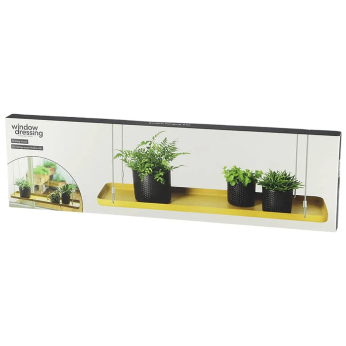 Rectangular Hanging Plant Tray in Gold | Large - Little and Giant Explorers Esschert Design